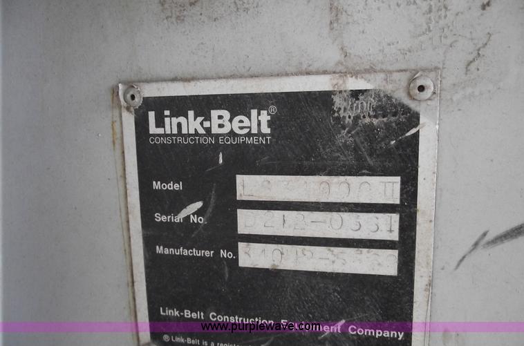 image for item C5558 1988 Link-Belt LS3400C Series II excavator