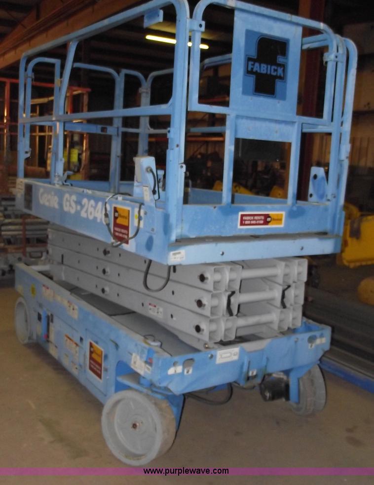 image for item C5572 Genie GS2646 electric scissor lift