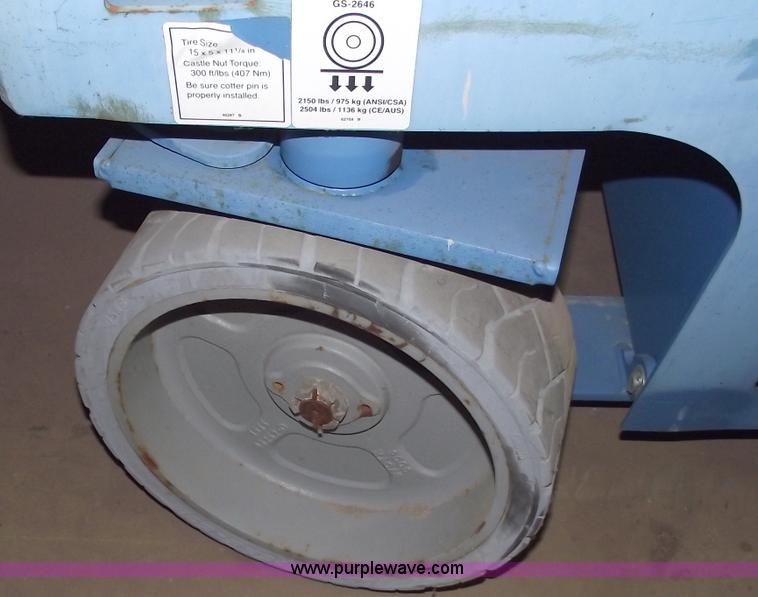 image for item C5572 Genie GS2646 electric scissor lift