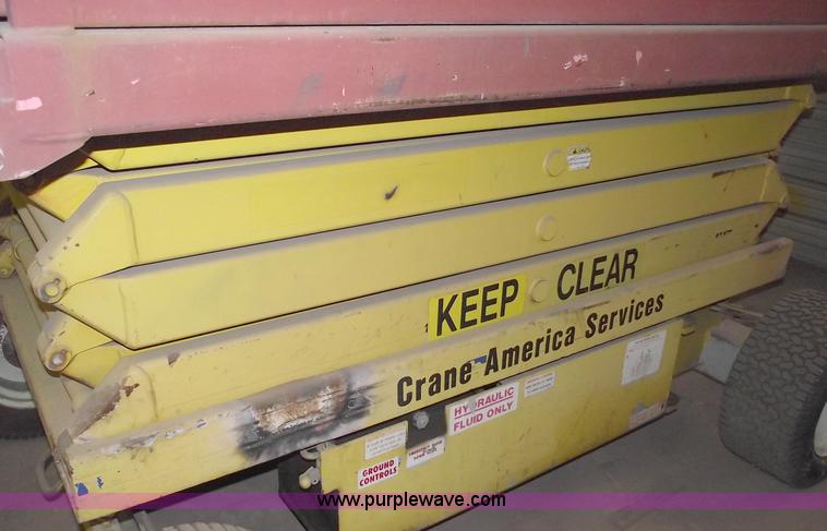 image for item C5574 1993 Skyjack 6826 electric scissor lift