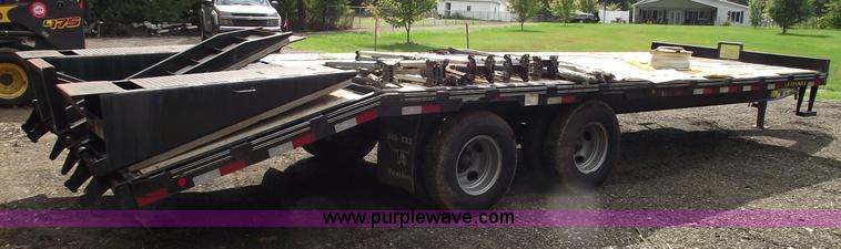image for item C5598 2008 Big Tex 25' tandem axle trailer