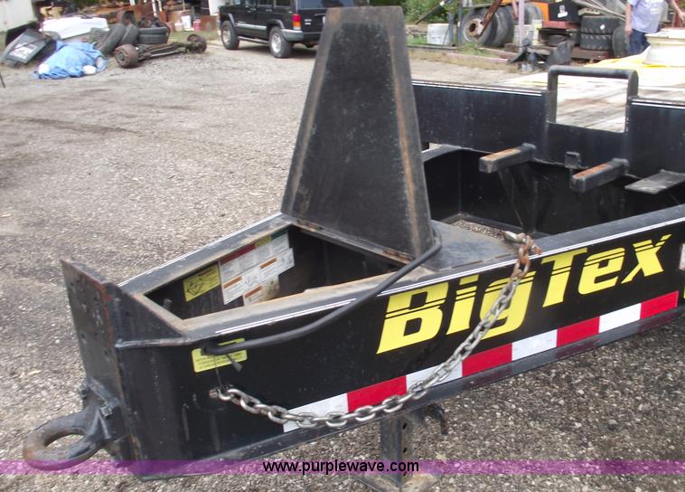 image for item C5598 2008 Big Tex 25' tandem axle trailer