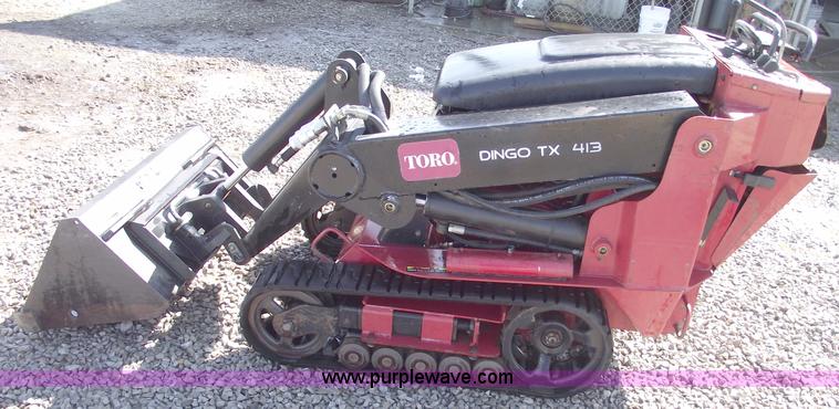 image for item C5627 2004 Toro Dingo TX413 compact track loader