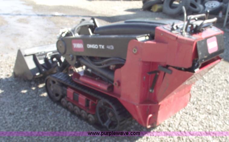 image for item C5627 2004 Toro Dingo TX413 compact track loader