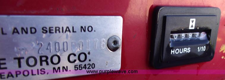 image for item C5627 2004 Toro Dingo TX413 compact track loader