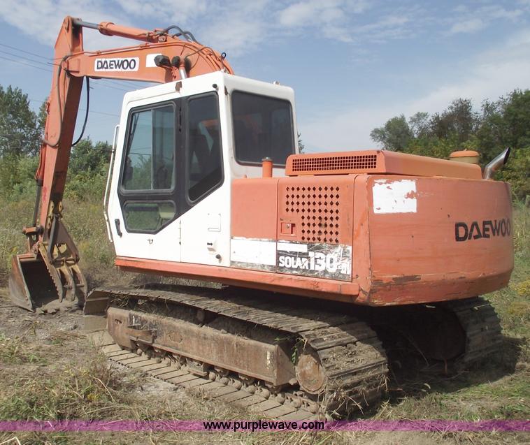 image for item C5652 1999 Daewoo Solar 130 III excavator