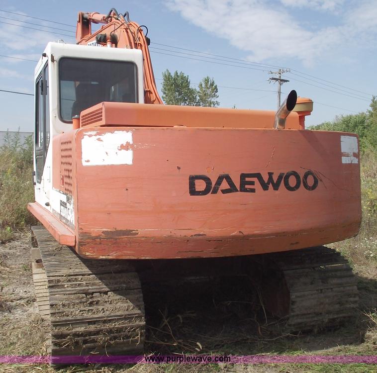 image for item C5652 1999 Daewoo Solar 130 III excavator
