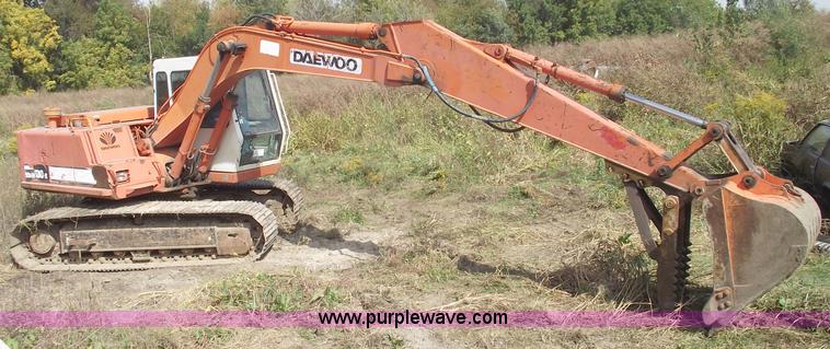 image for item C5652 1999 Daewoo Solar 130 III excavator