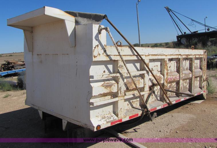 image for item C9540 15' steel dump bed