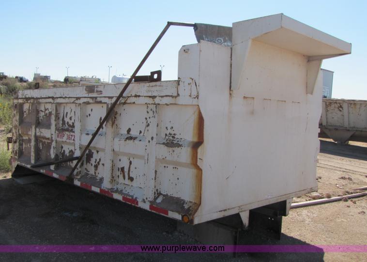 image for item C9540 15' steel dump bed