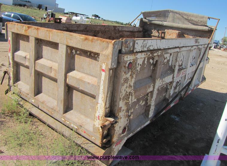 image for item C9540 15' steel dump bed