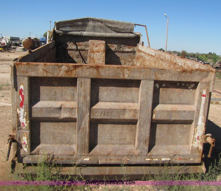 image for item C9540 15' steel dump bed