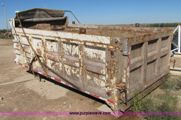 image for item C9540 15' steel dump bed