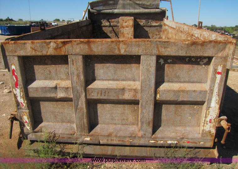 image for item C9540 15' steel dump bed