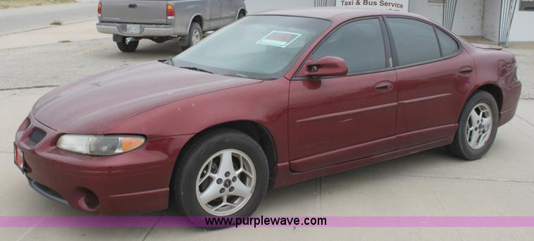 image for item A2862 2001 Pontiac Grand Prix GT