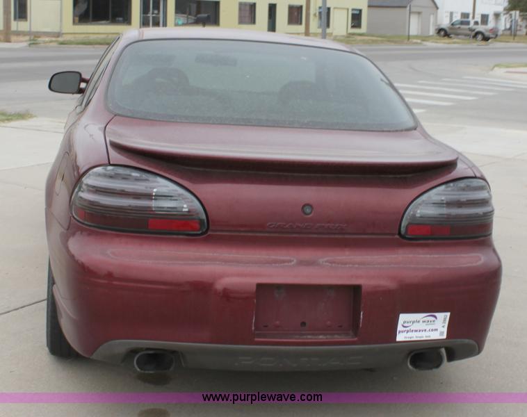 image for item A2862 2001 Pontiac Grand Prix GT