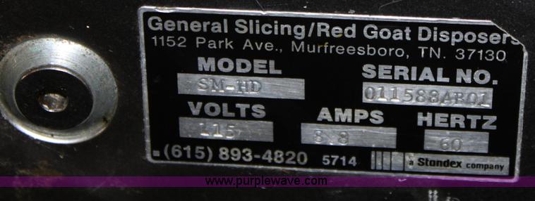 image for item A2863 General slicing meat slicer