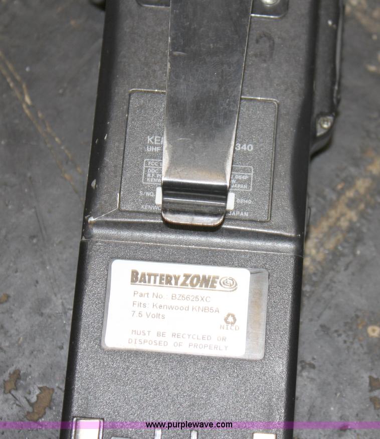 image for item A2864 (3) Kenwood TK340 two way radios