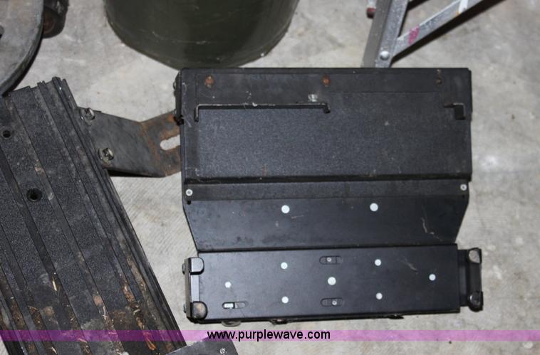 image for item A2865 Assorted patrol car equipment