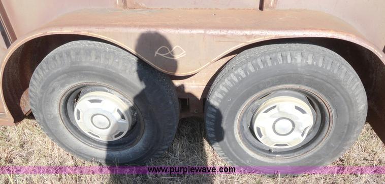 image for item A3246 1988 Rawhide 16' horse trailer