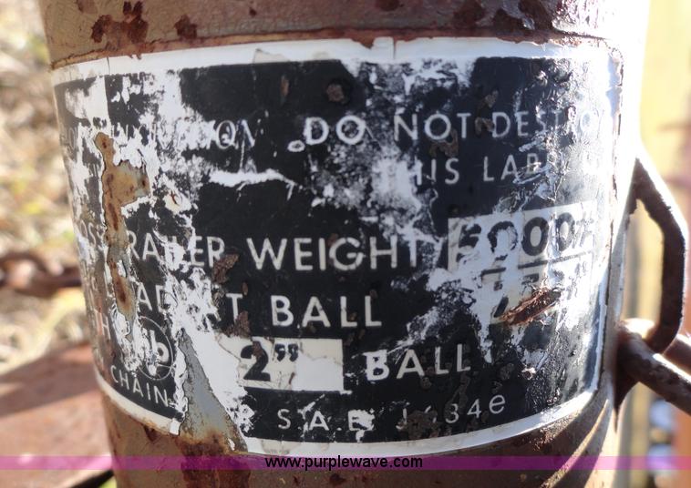 image for item A3246 1988 Rawhide 16' horse trailer