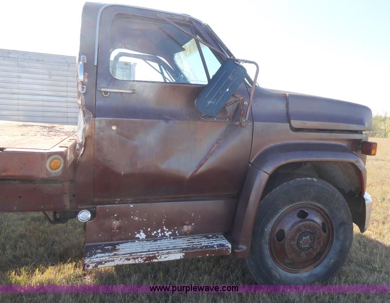 image for item A3251 1976 Chevrolet C50 dump truck with hoist