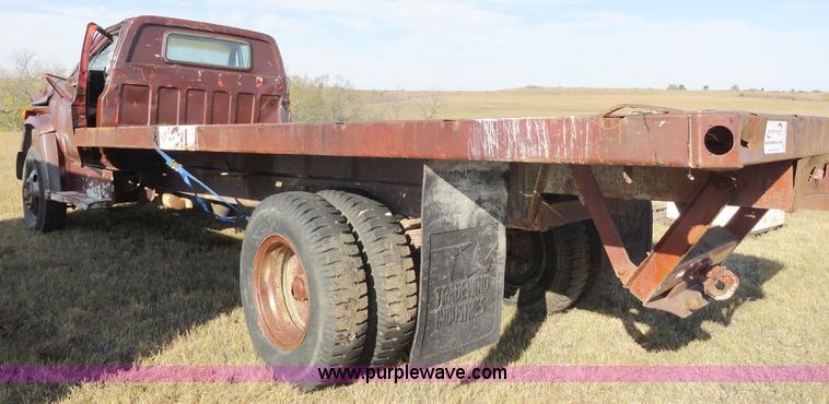 image for item A3251 1976 Chevrolet C50 dump truck with hoist