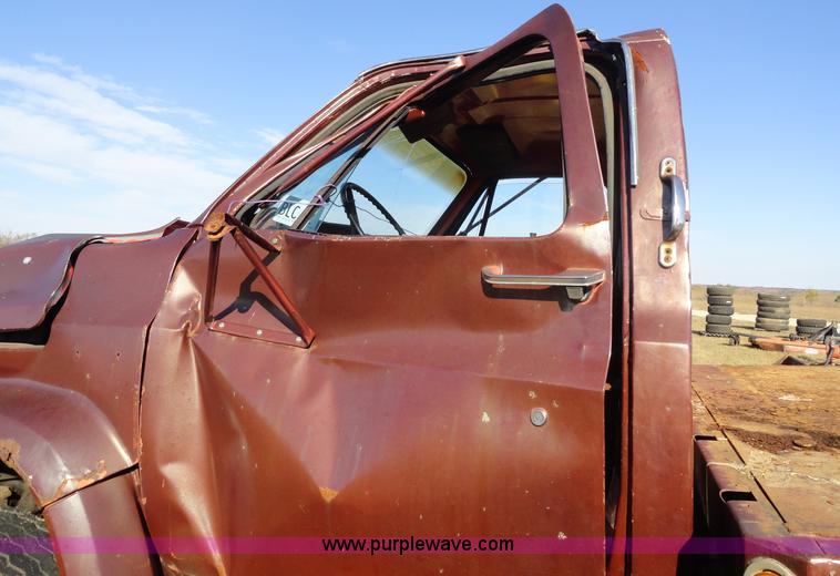 image for item A3251 1976 Chevrolet C50 dump truck with hoist