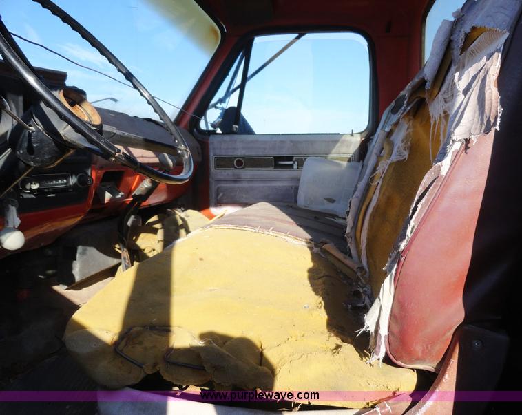 image for item A3251 1976 Chevrolet C50 dump truck with hoist