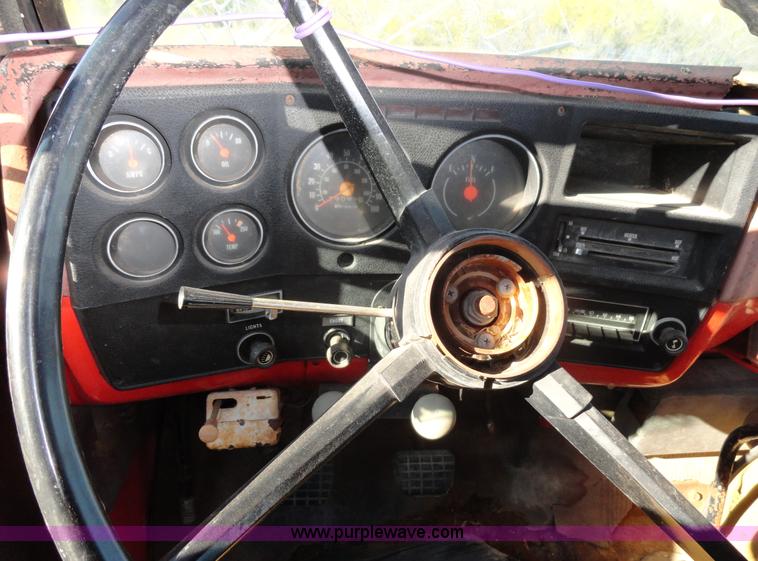 image for item A3251 1976 Chevrolet C50 dump truck with hoist