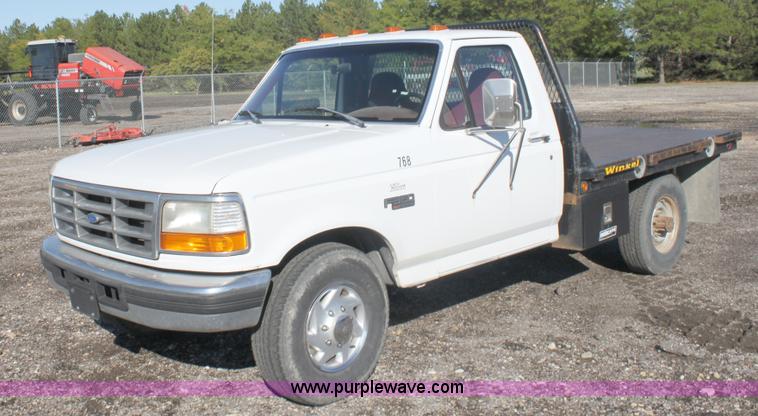image for item A3603 1997 Ford F350 XLT pickup truck