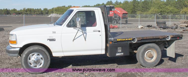 image for item A3603 1997 Ford F350 XLT pickup truck