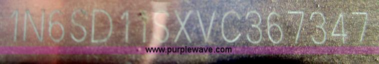 image for item B5527 1997 Nissan pickup truck