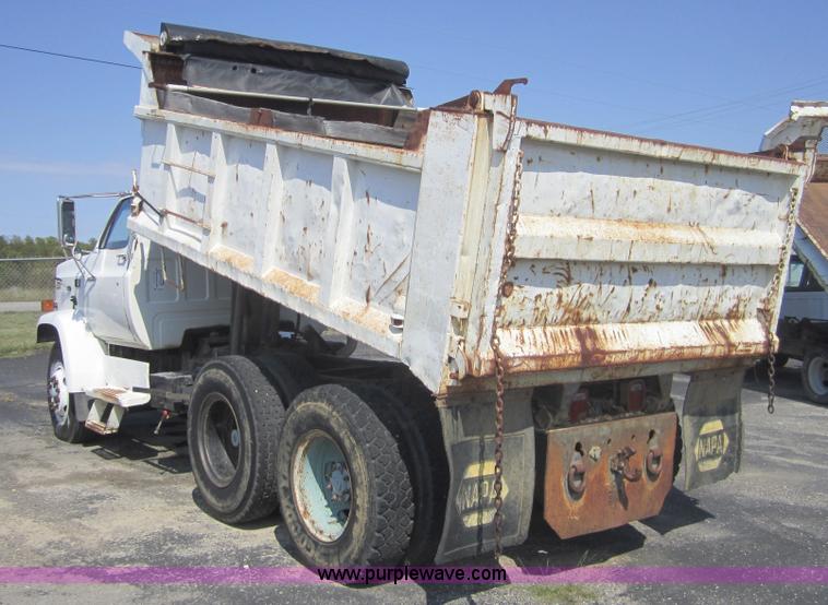 image for item C5013 1989 GMC TopKick 7000 dump truck
