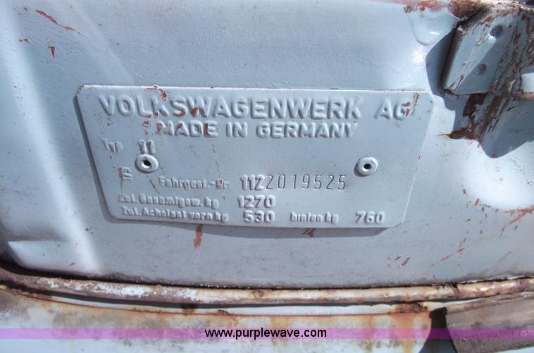 image for item C5679 1972 Volkswagen Beetle