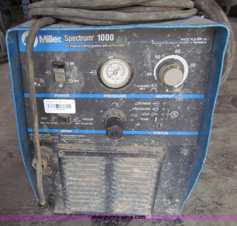 image for item D9056 Miller Spectrum 1000 plasma cutter