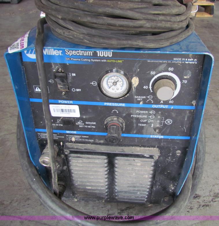 image for item D9057 Miller Spectrum 1000 plasma cutter
