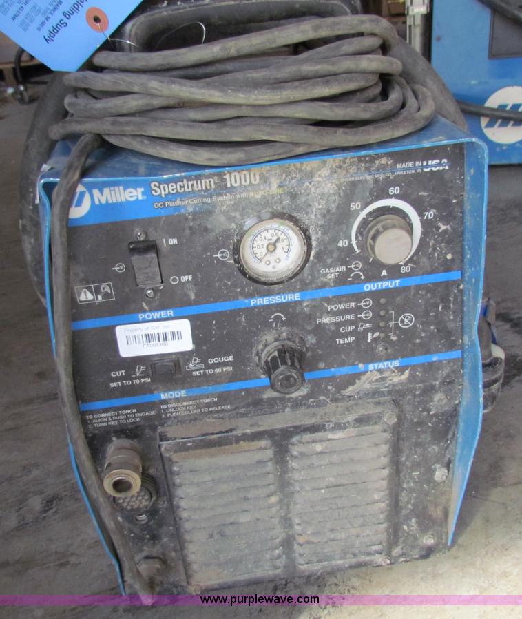 image for item D9058 Miller Spectrum 1000 plasma cutter