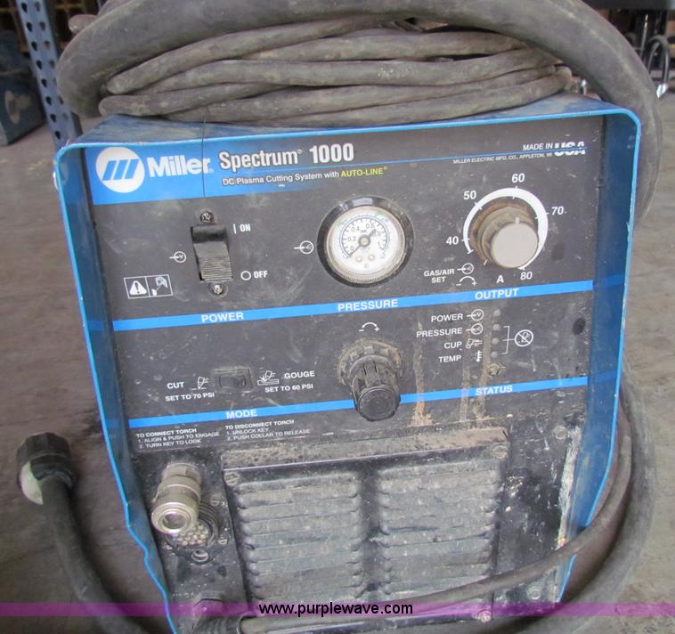 image for item D9060 Miller Spectrum 1000 plasma cutter