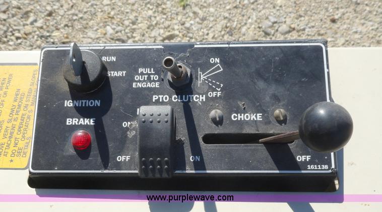 image for item F9458 Grasshopper 614 zero turn mower