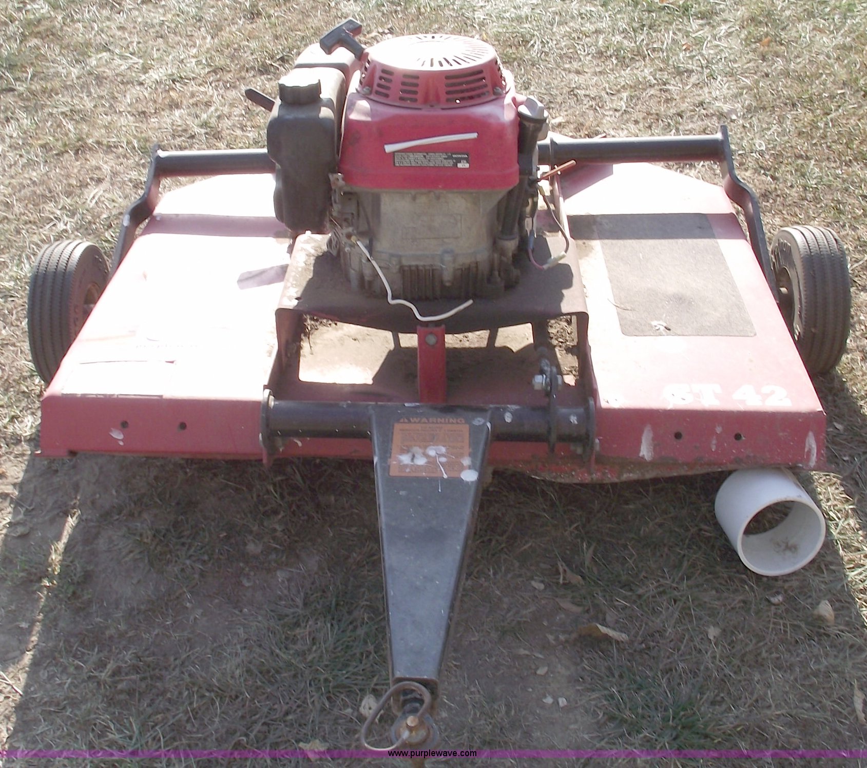 Bush Hog GT42 pull behind mower in Centerview, MO Item C5663 sold