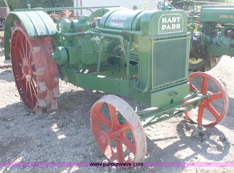 image for item A2379 1929 Hart Parr 1836 tractor