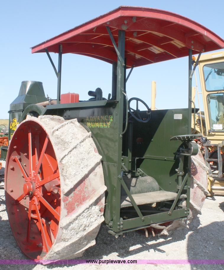 image for item A2382 1923 Advance Rumely oil pull G20/40 tractor