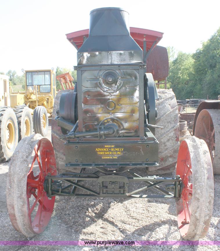 image for item A2382 1923 Advance Rumely oil pull G20/40 tractor