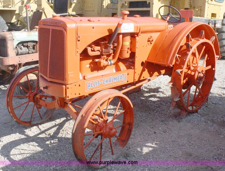 image for item A2387 Allis WF tractor