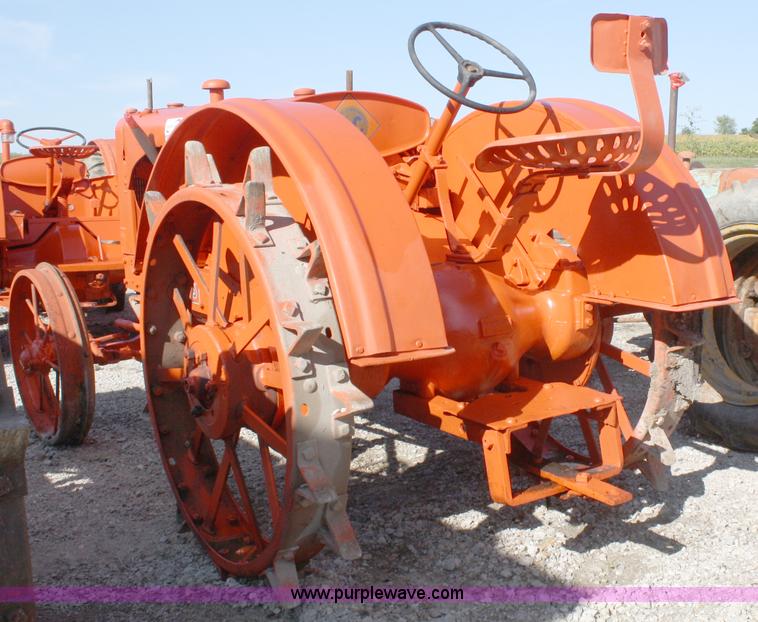 image for item A2387 Allis WF tractor