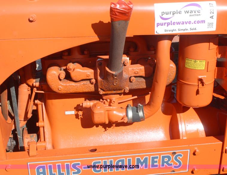 image for item A2387 Allis WF tractor