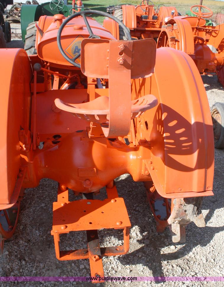 image for item A2387 Allis WF tractor