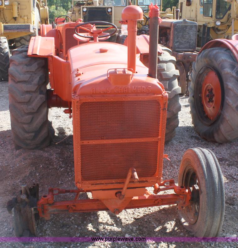 image for item A2390 Allis Chalmers U tractor