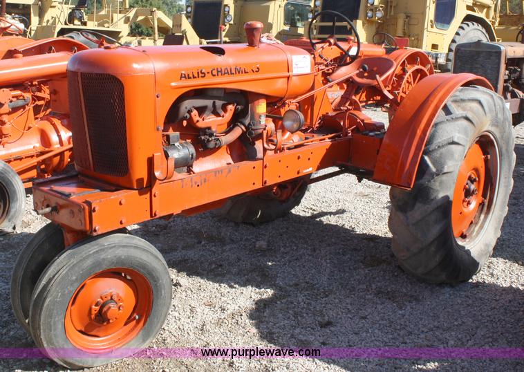 image for item A2391 Allis Chalmers WC 8403 tractor